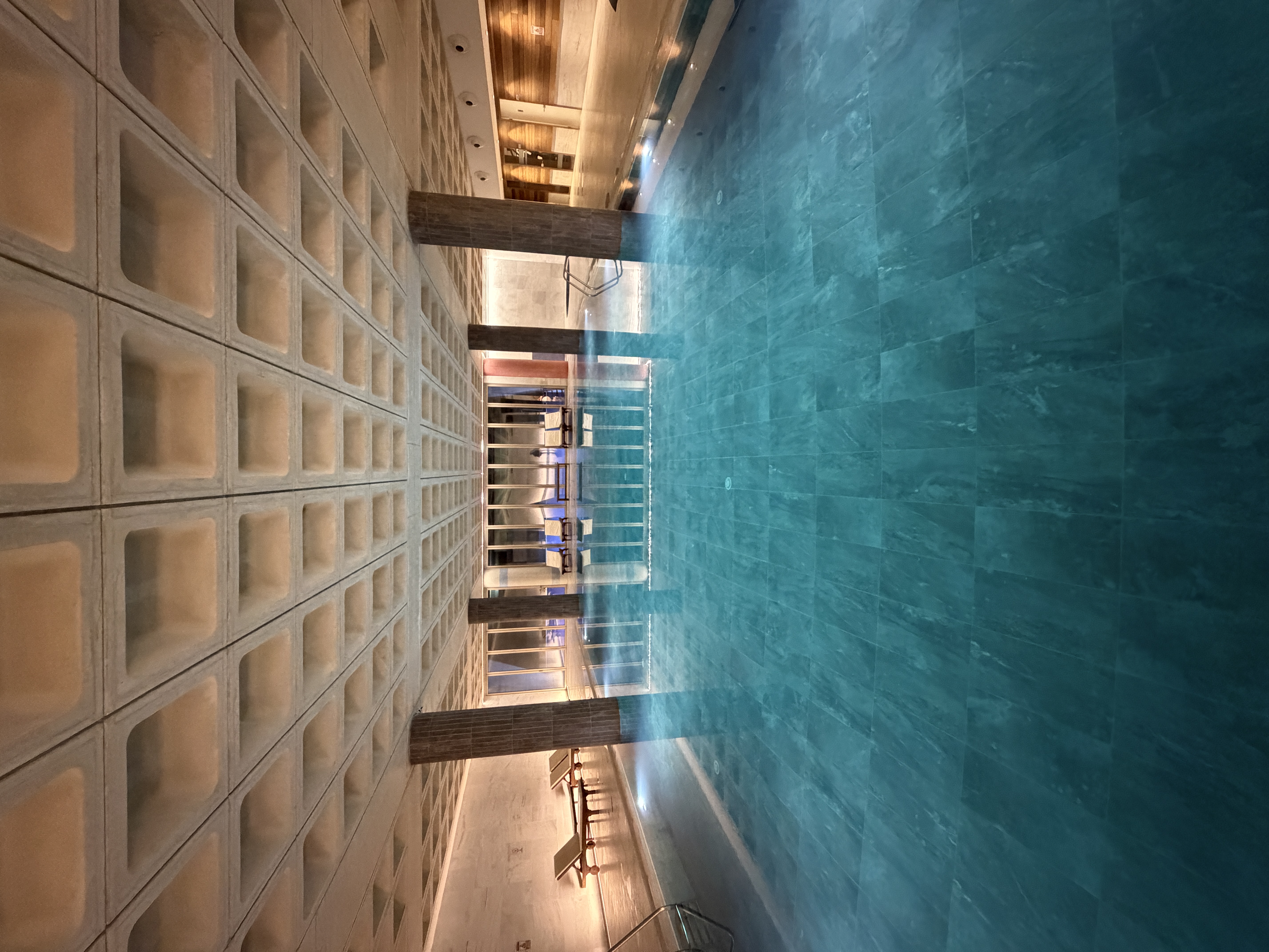 Indoor heated pool at Elysia Park